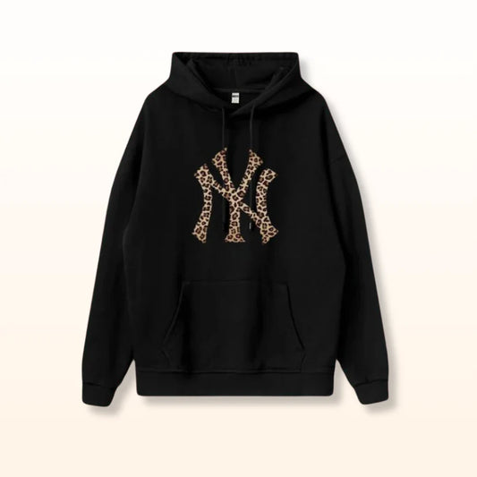 Viral NY Leopard Hoodie